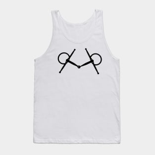 Full Cheek Snaffle Horse Bit Tank Top